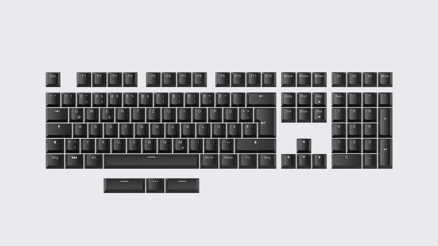 Wooting Double Shot Backlit PBT Keycap Set (Split Spacebar Included)