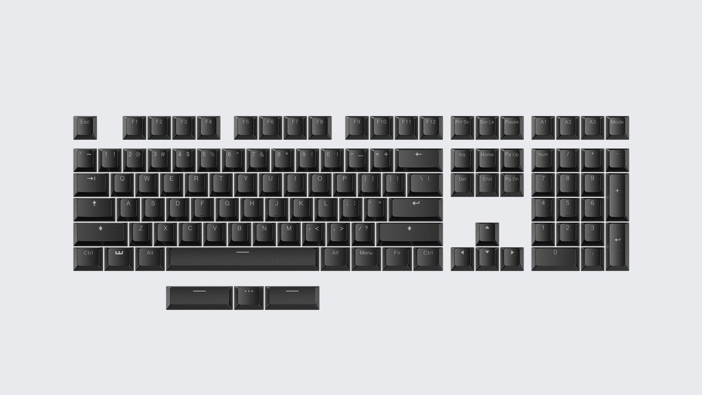 Wooting Double Shot Backlit PBT Keycap Set (Split Spacebar Included)