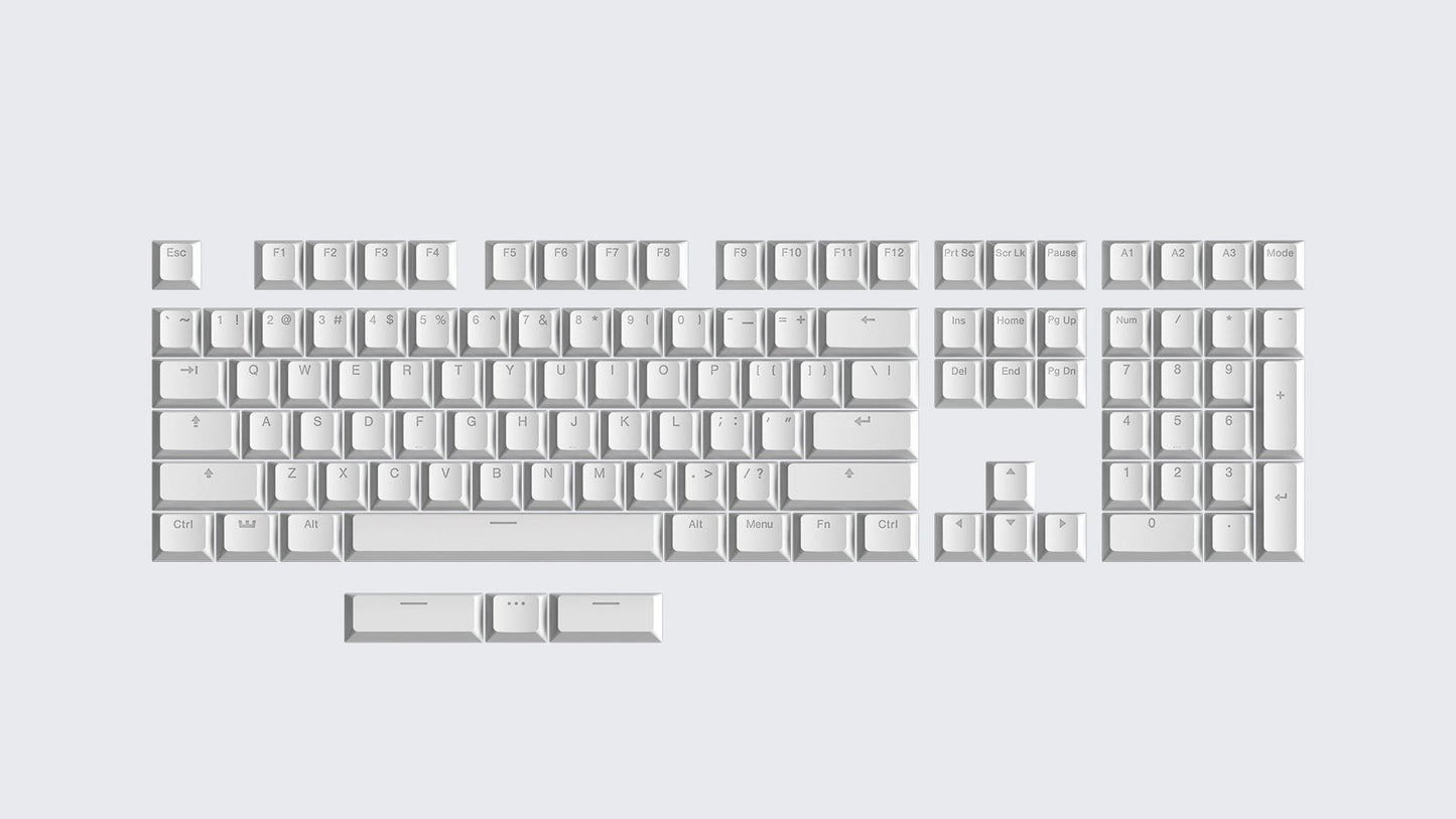 Wooting Double Shot Backlit PBT Keycap Set (Split Spacebar Included)