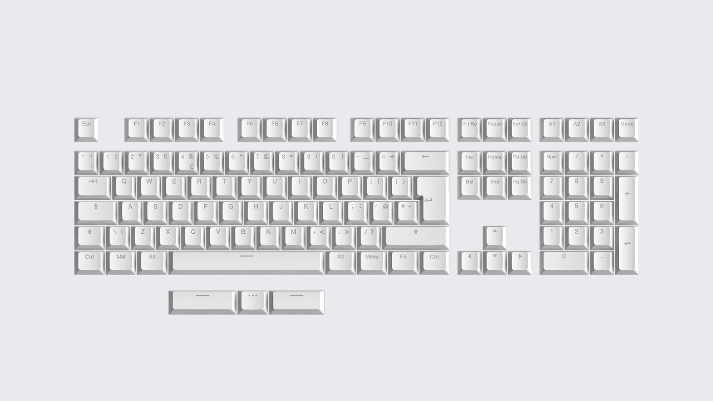 Wooting Double Shot Backlit PBT Keycap Set (Split Spacebar Included)