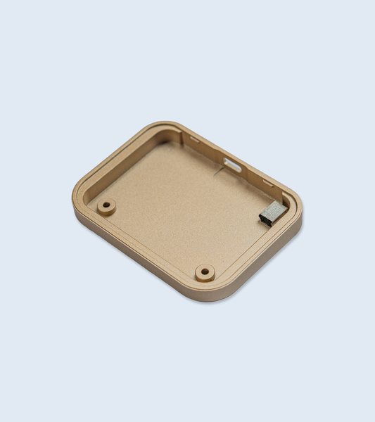 Wooting UwU - Brass bottom case